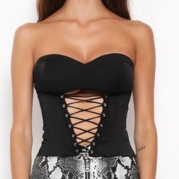 I.AM.GIA Tops - I. AM. GIA SUBRA CORSET Black NWT